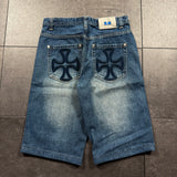 2000s Southpole Blue Tab Jorts (30)