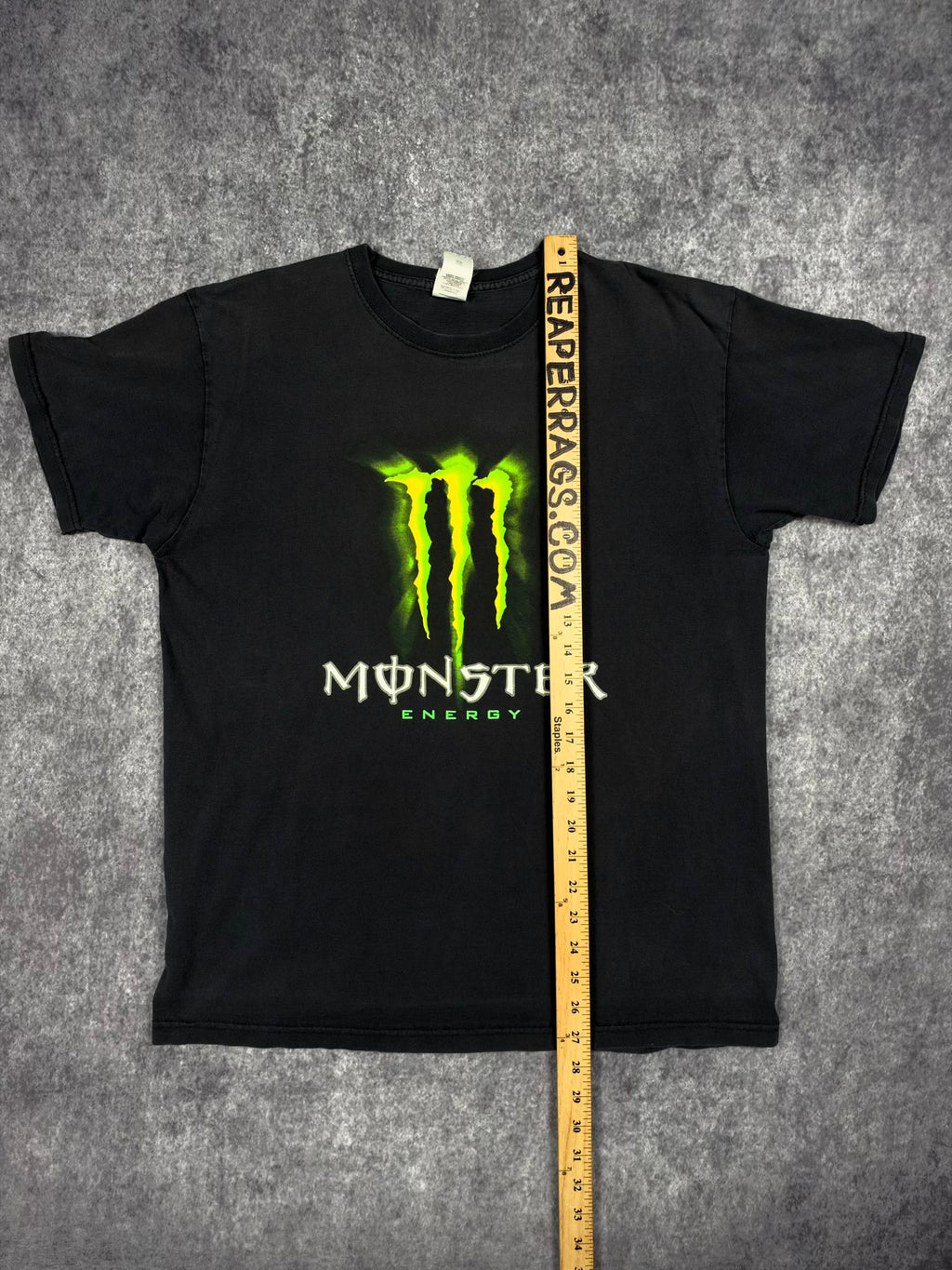 (RARE) 2000s MONSTER ENERGY SHIRT (L)