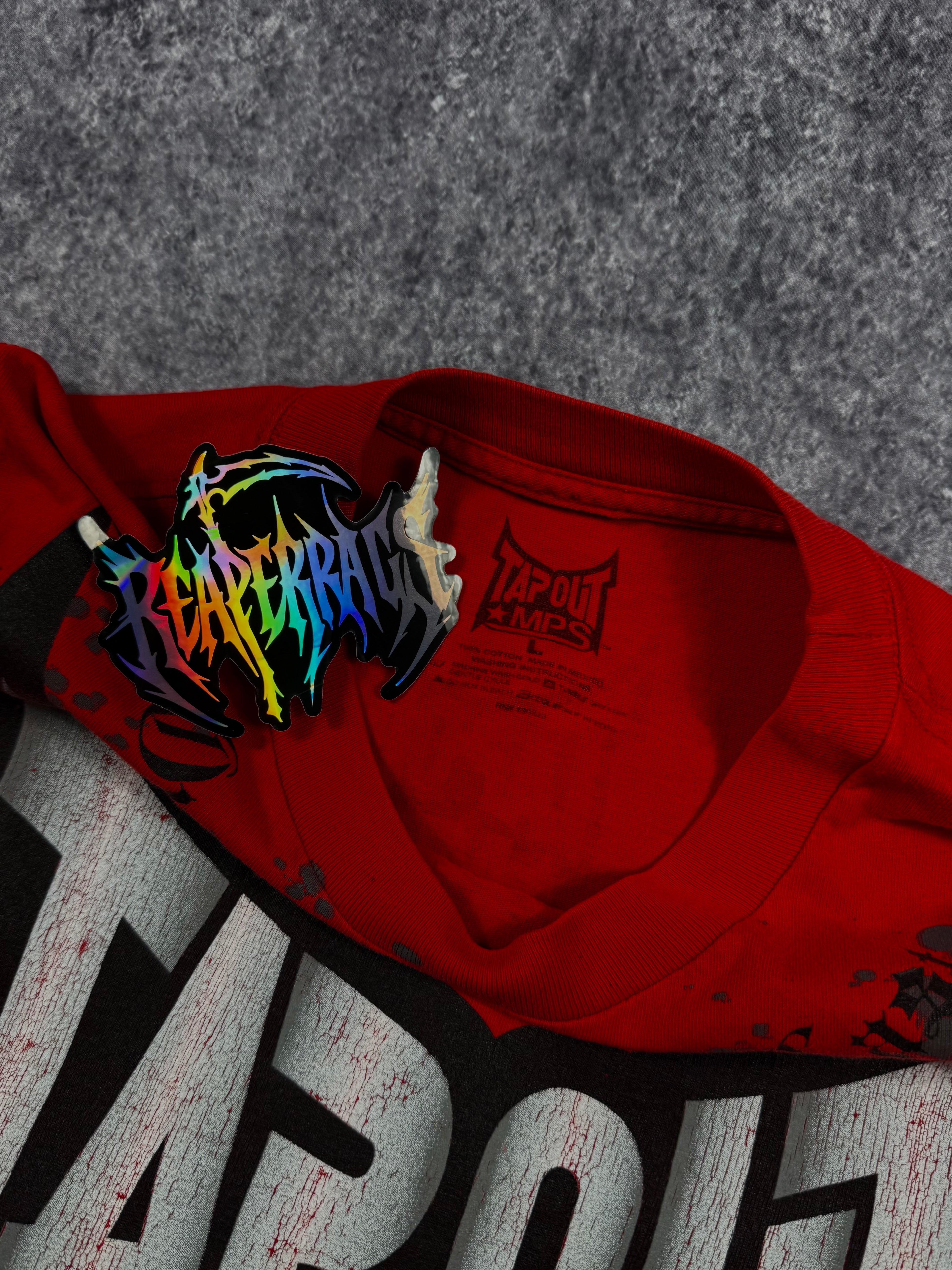 (rare) 2000s tapout shirt (L)