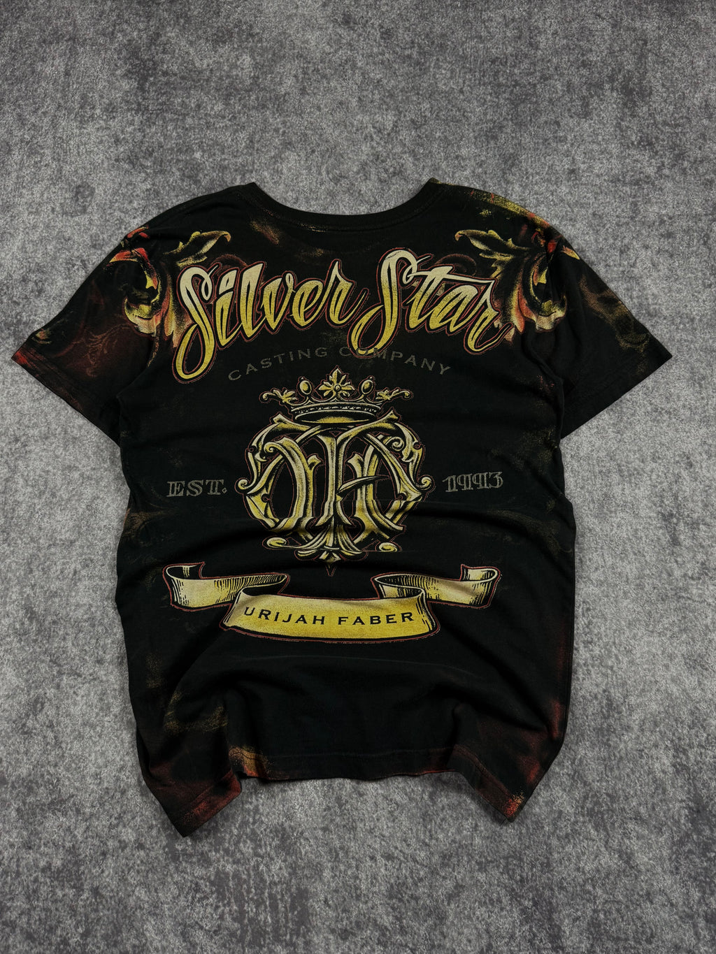 (rare) 2000s silver star shirt (S)