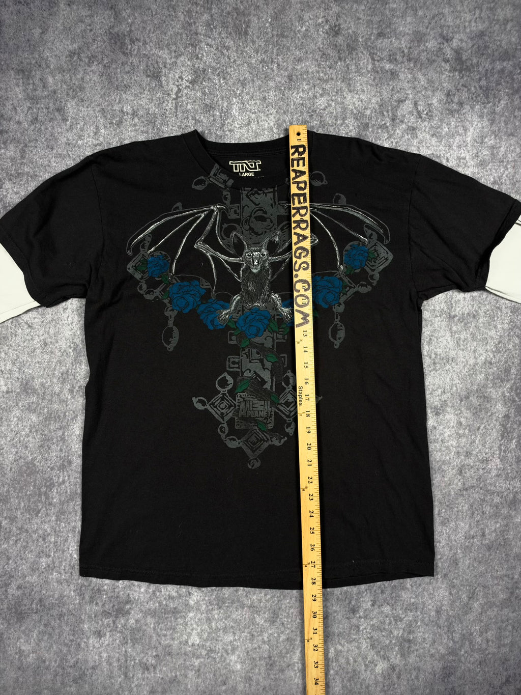 (RARE) 2000s TNT LAYERED SHIRT (L)