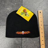 Deadstock 2000s Faming Skull Beanie (OS)
