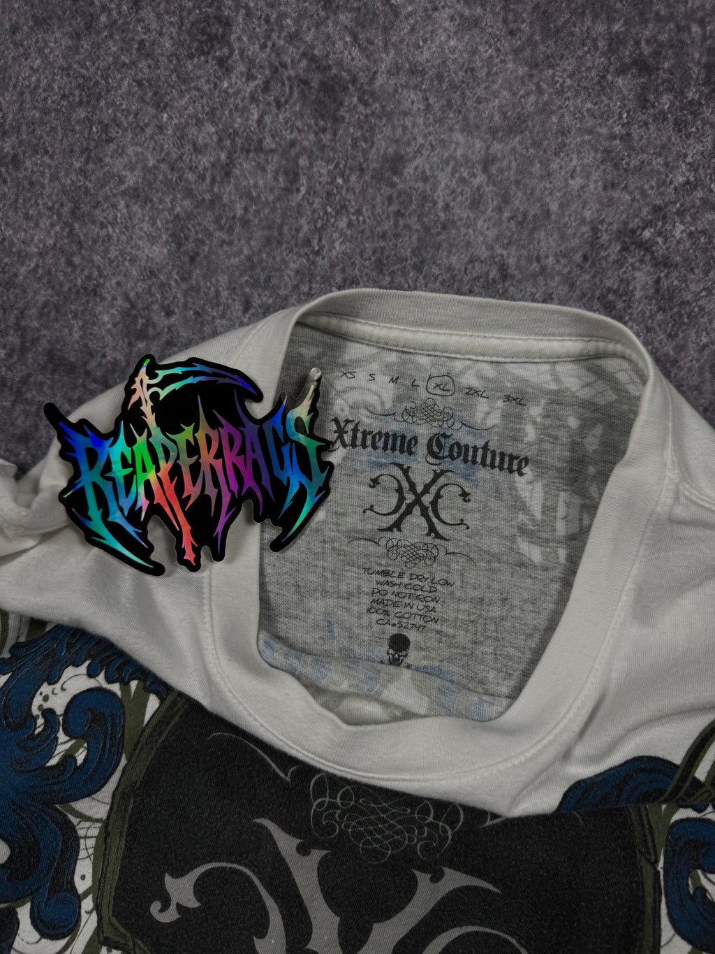 (rare) 2000s xtreme couture shirt (XL)