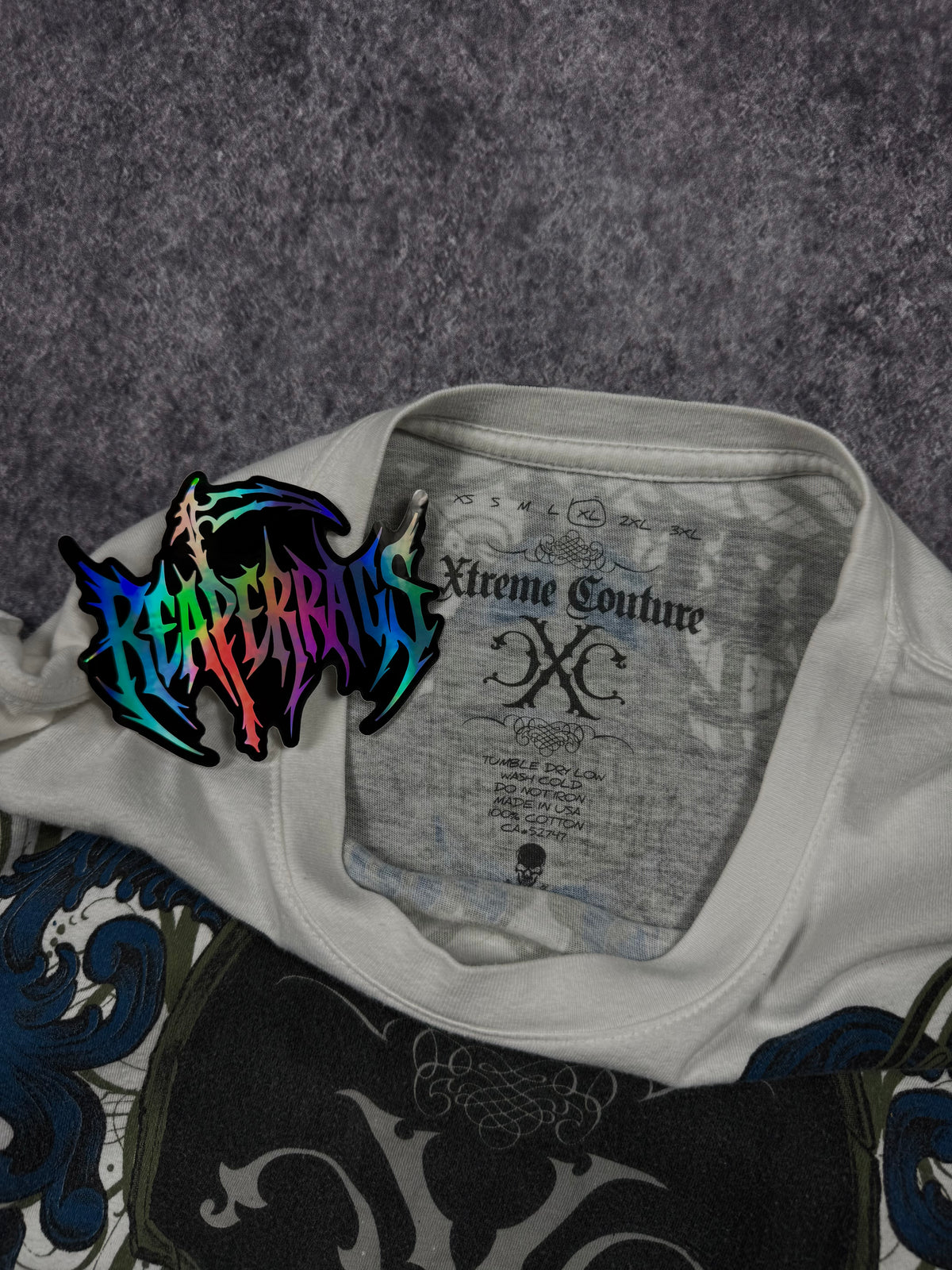 (rare) 2000s xtreme couture shirt (XL)