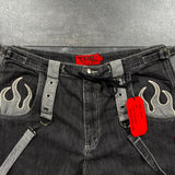 Tripp NYC Flame Dark Street Pant (L)