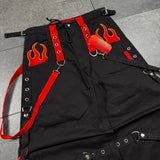NWT 2000s Tripp NYC x Dark Street Flame Pants