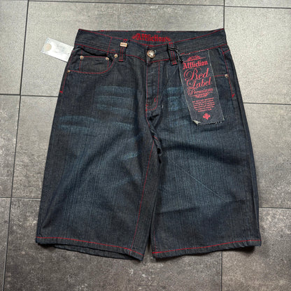 Deadstock Y2K Affliction Skull Jorts (34)