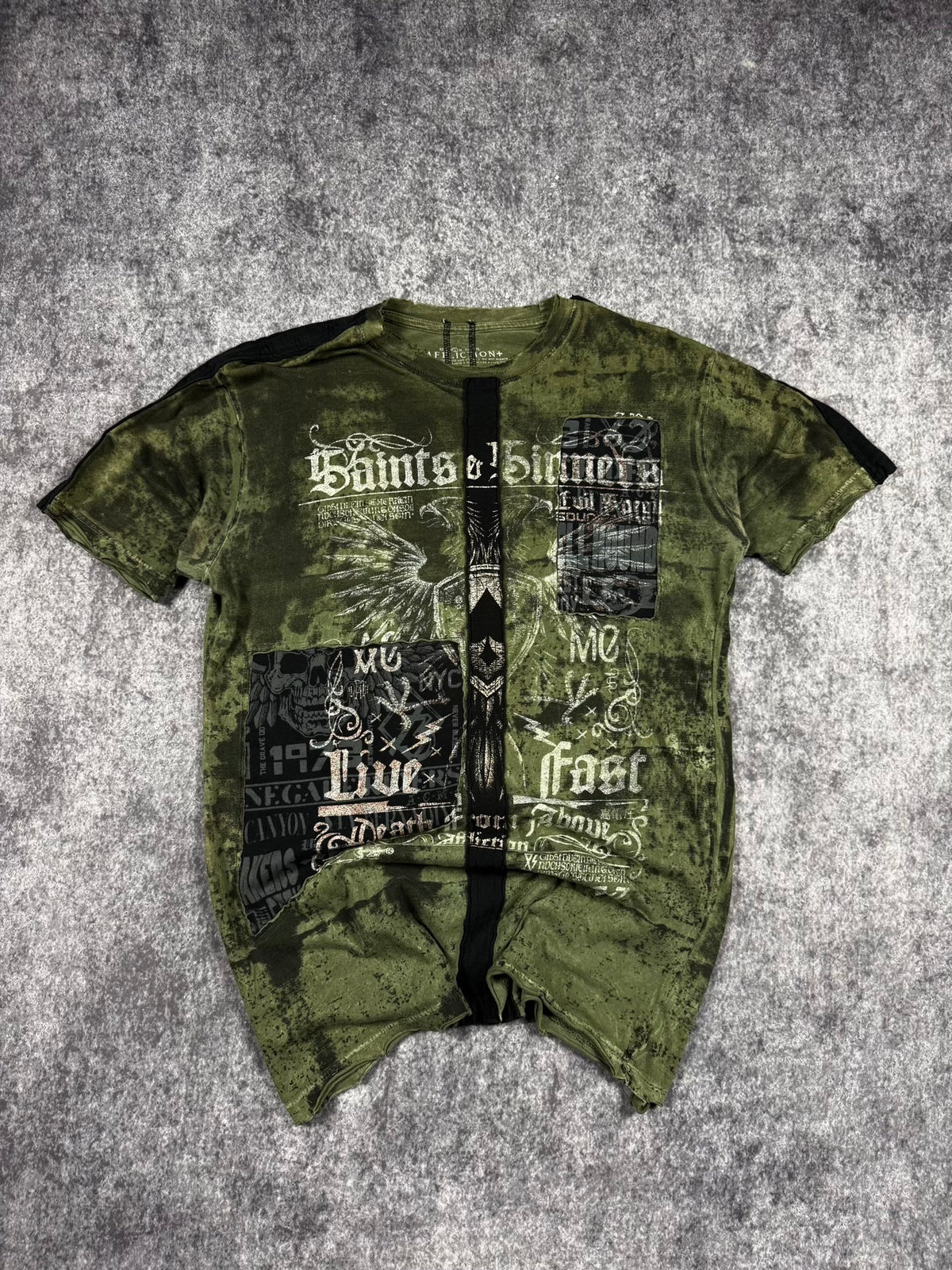 (RARE) 2000S AFFLICTION SHIRT (M)