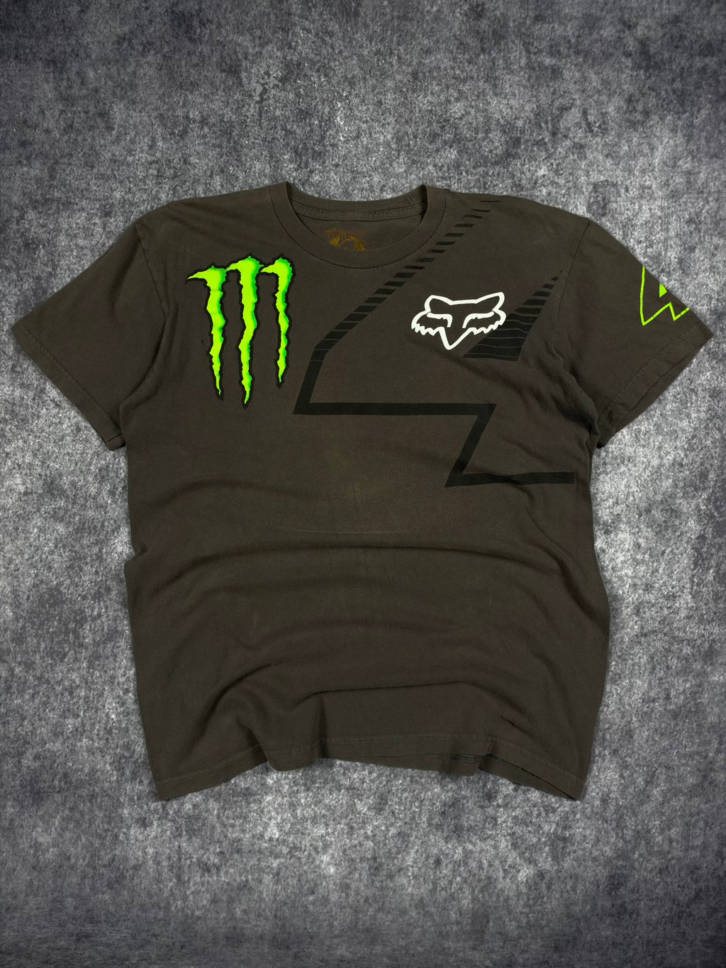 2000s MONSTER ENERGY x FOX RACING SHIRT (L)