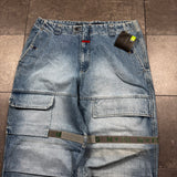 Deadstock Marithe Francois Girbaud Shuttle Strap Jeans (38x33)