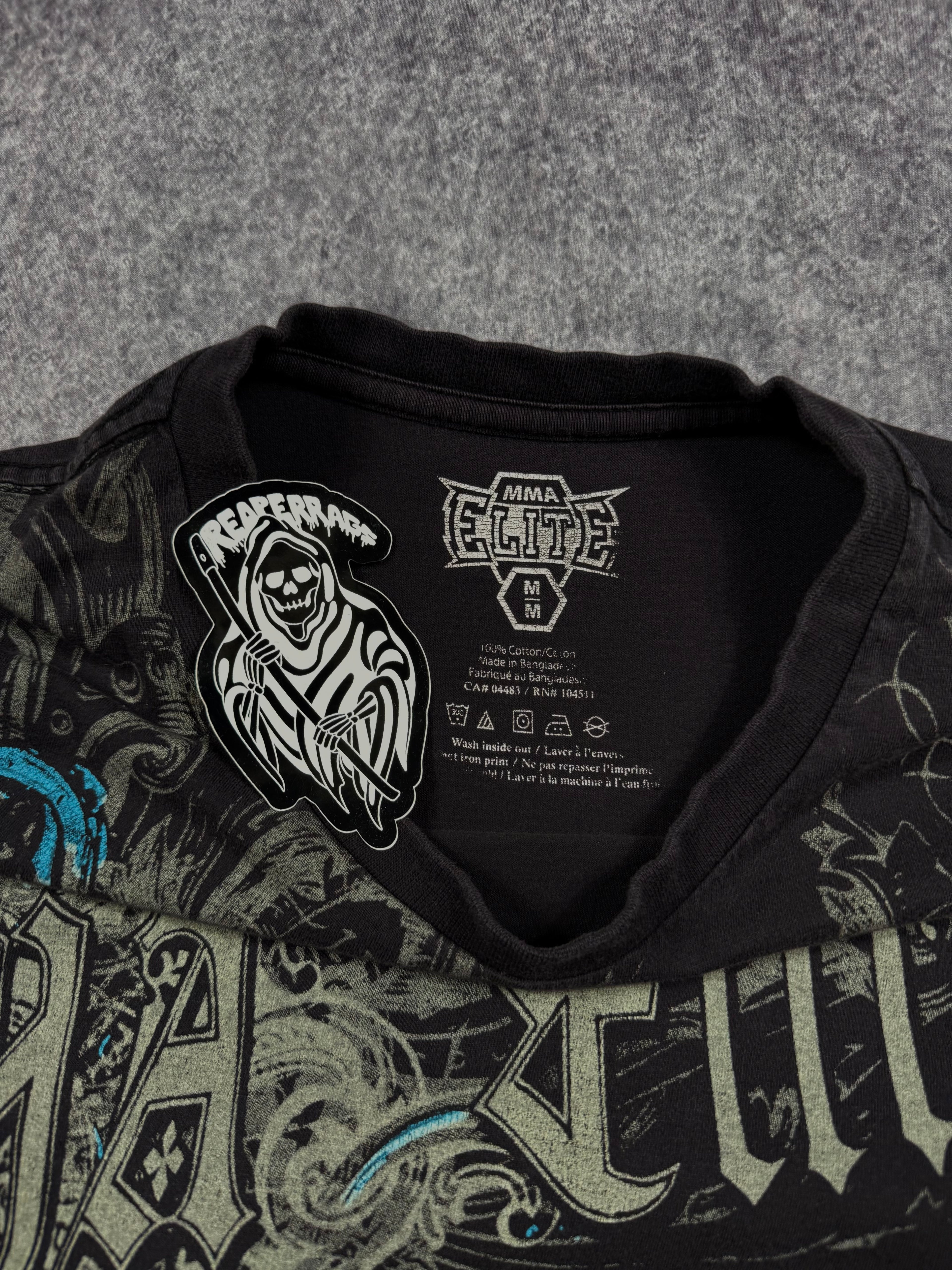 (rare) 2000s mma elite shirt (M)