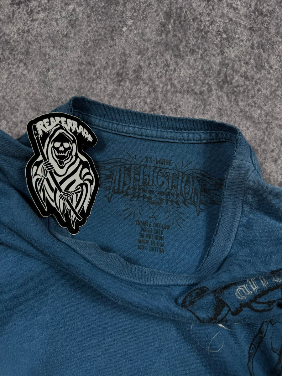(rare) 2000s affliction shirt (XL)