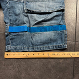 2000s MARITHE FRANCOIS GIRBAUD SHUTTLE STRAP JORTS (38)