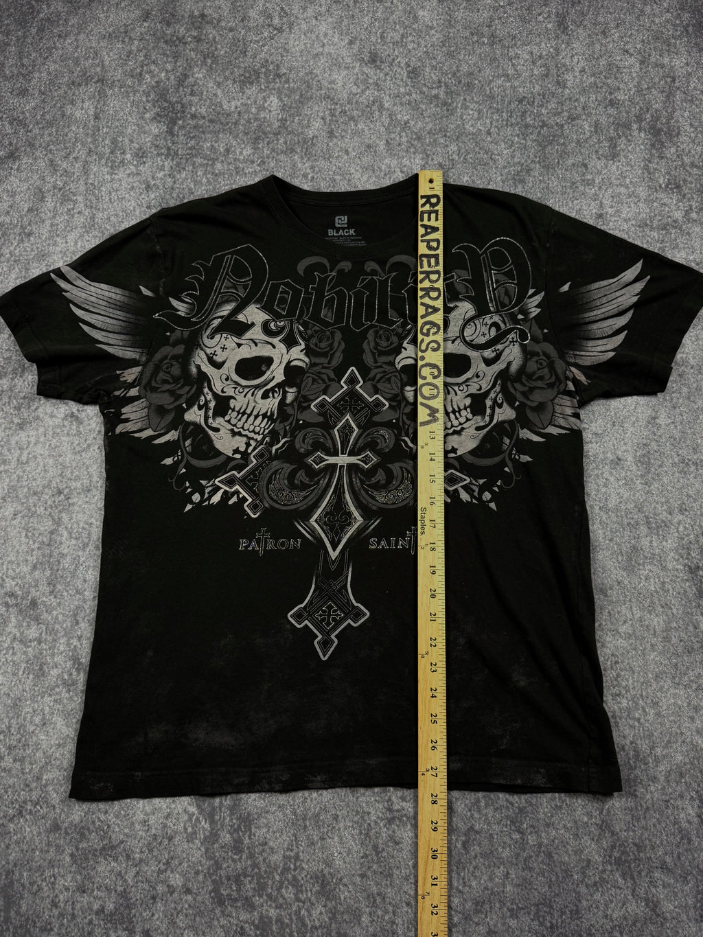 (rare) 2000s black x nobility shirt (L)