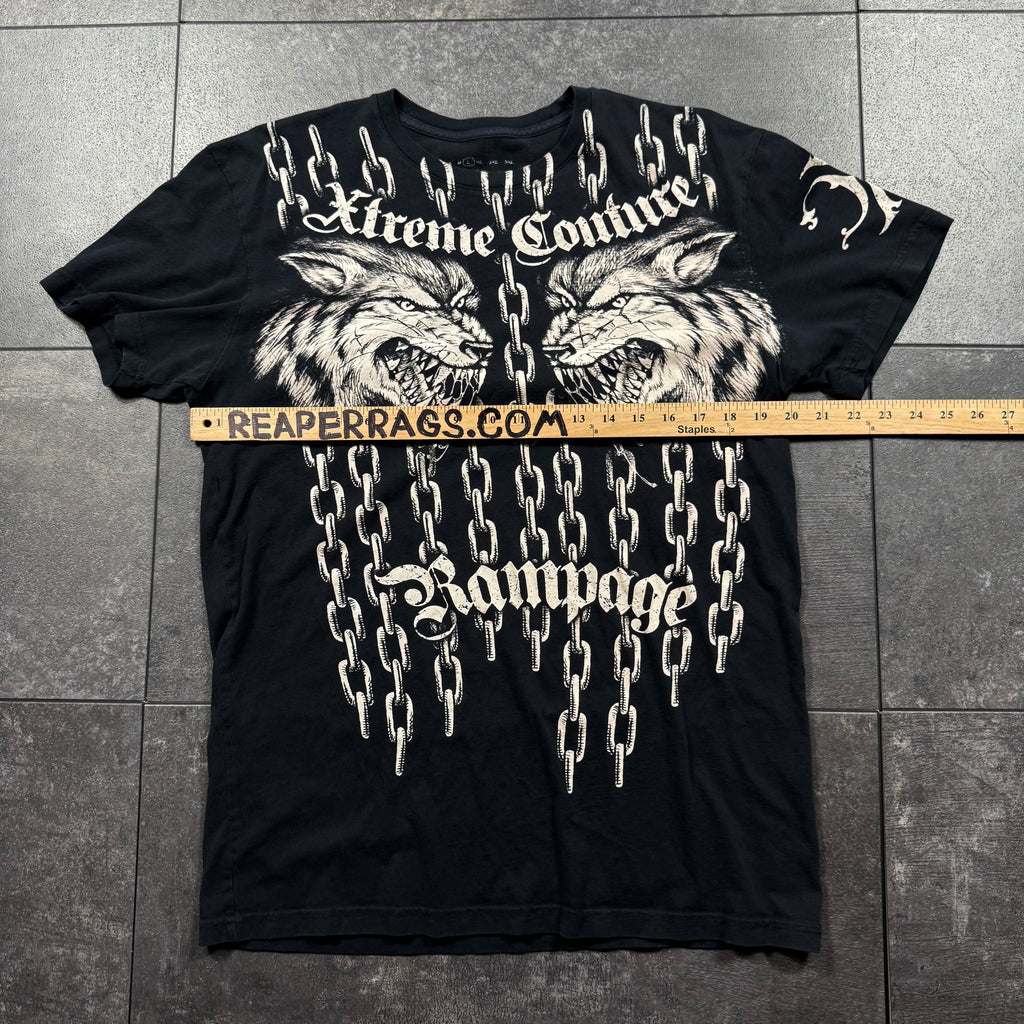 (rare) 2000s Xtreme Couture x Quintin Jackson Shirt (M)