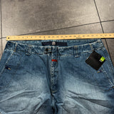 Deadstock Marithe Francois Girbaud Shuttle Strap Jeans (44x33)