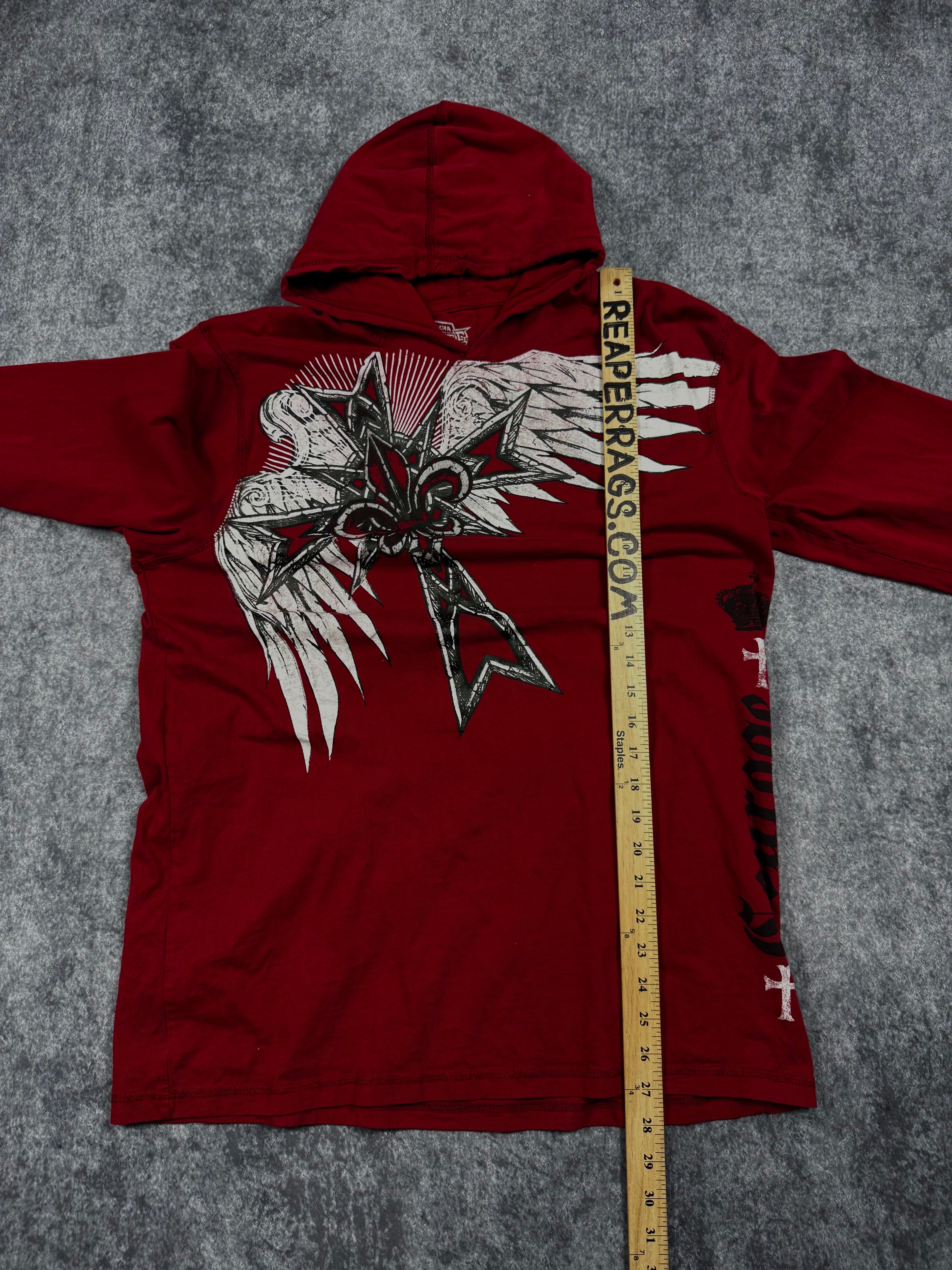 (rare) 2000s mma elite hoodie (M)