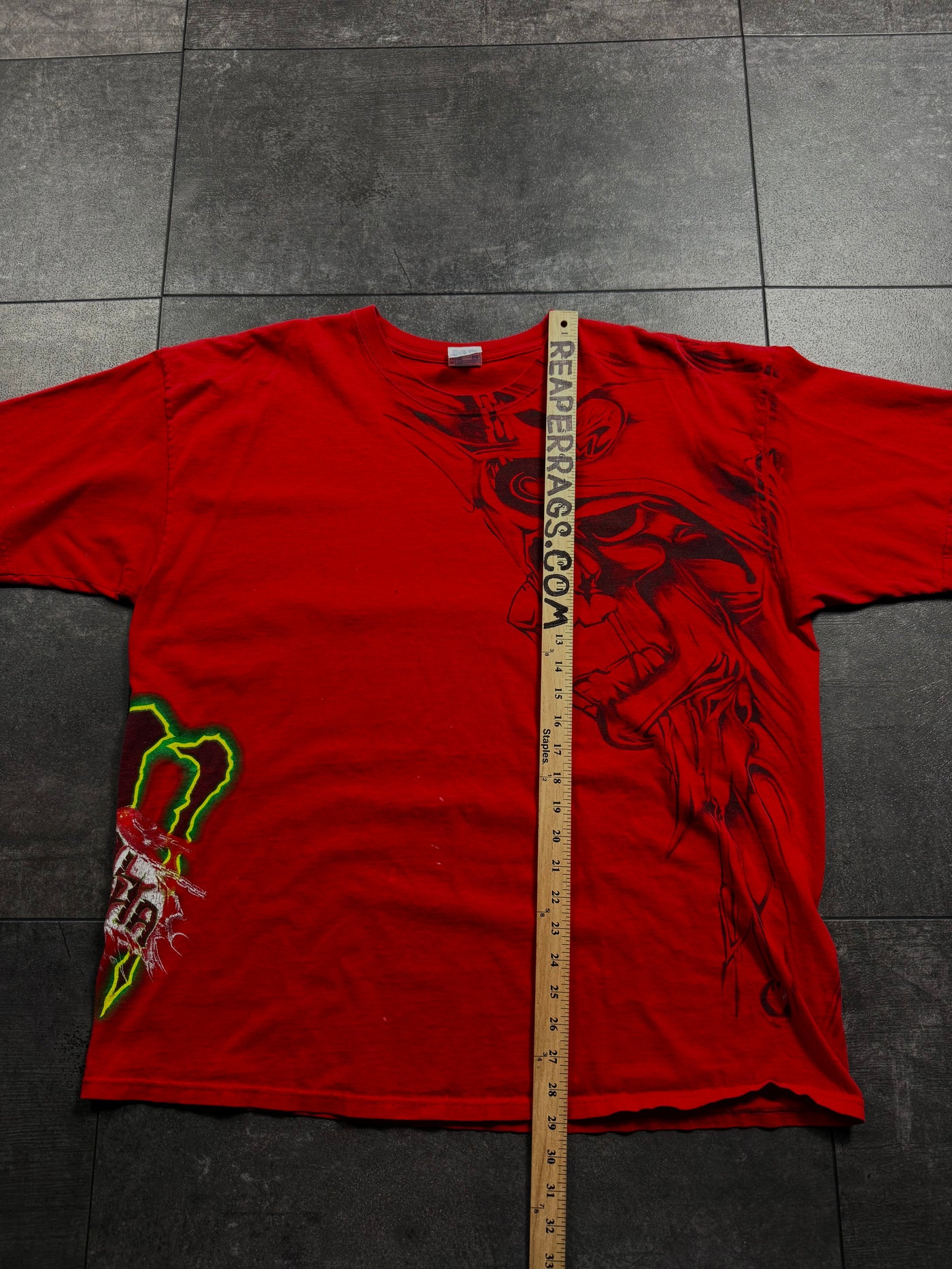 (rare) 2000s metal mulisha x monster energy shirt