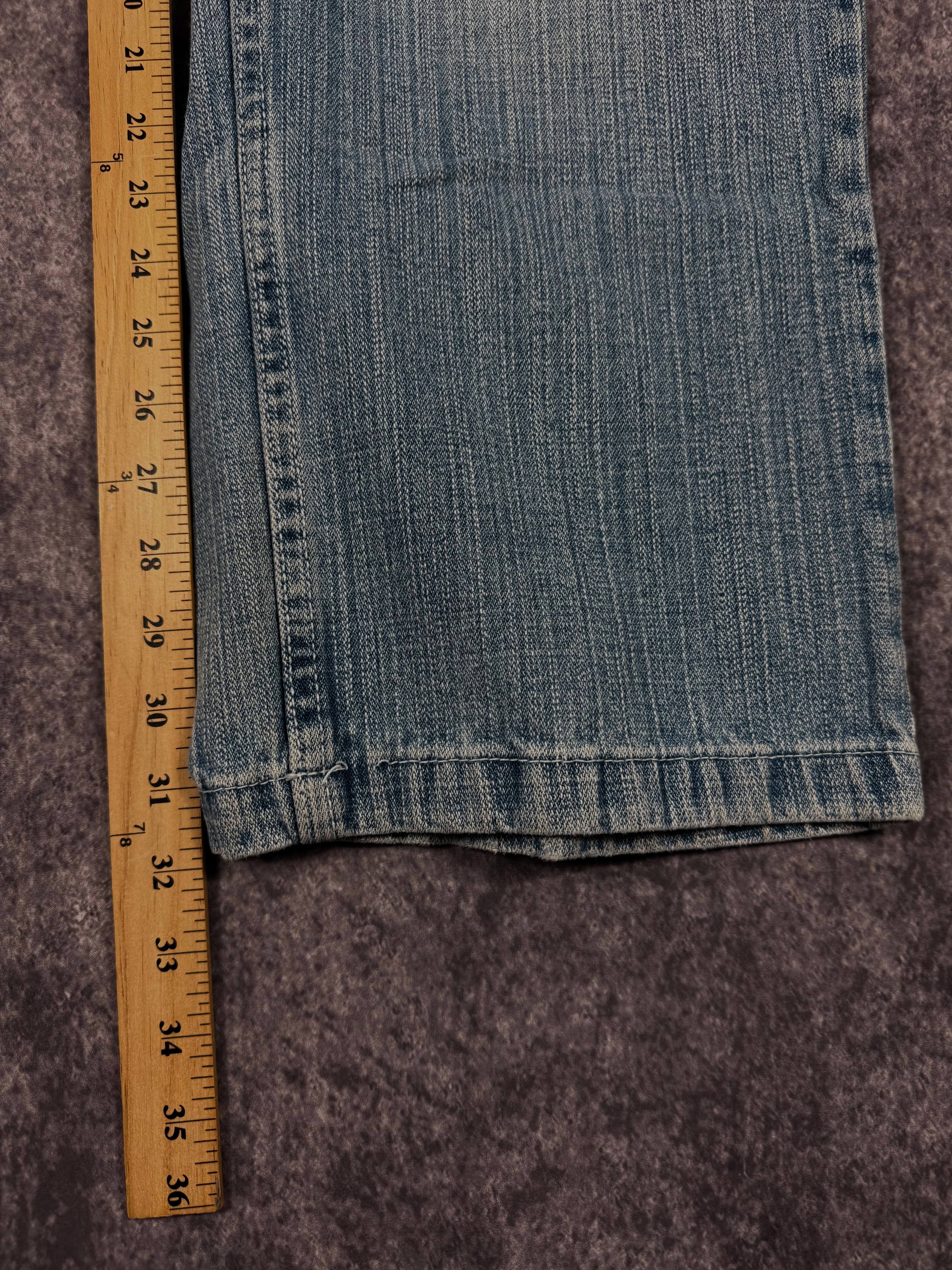 (rare) 2000s southpole black tab jeans (34x32)