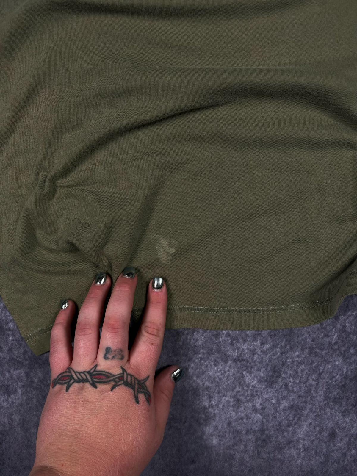 (RARE) 2000s SINISTER SHIRT (L)