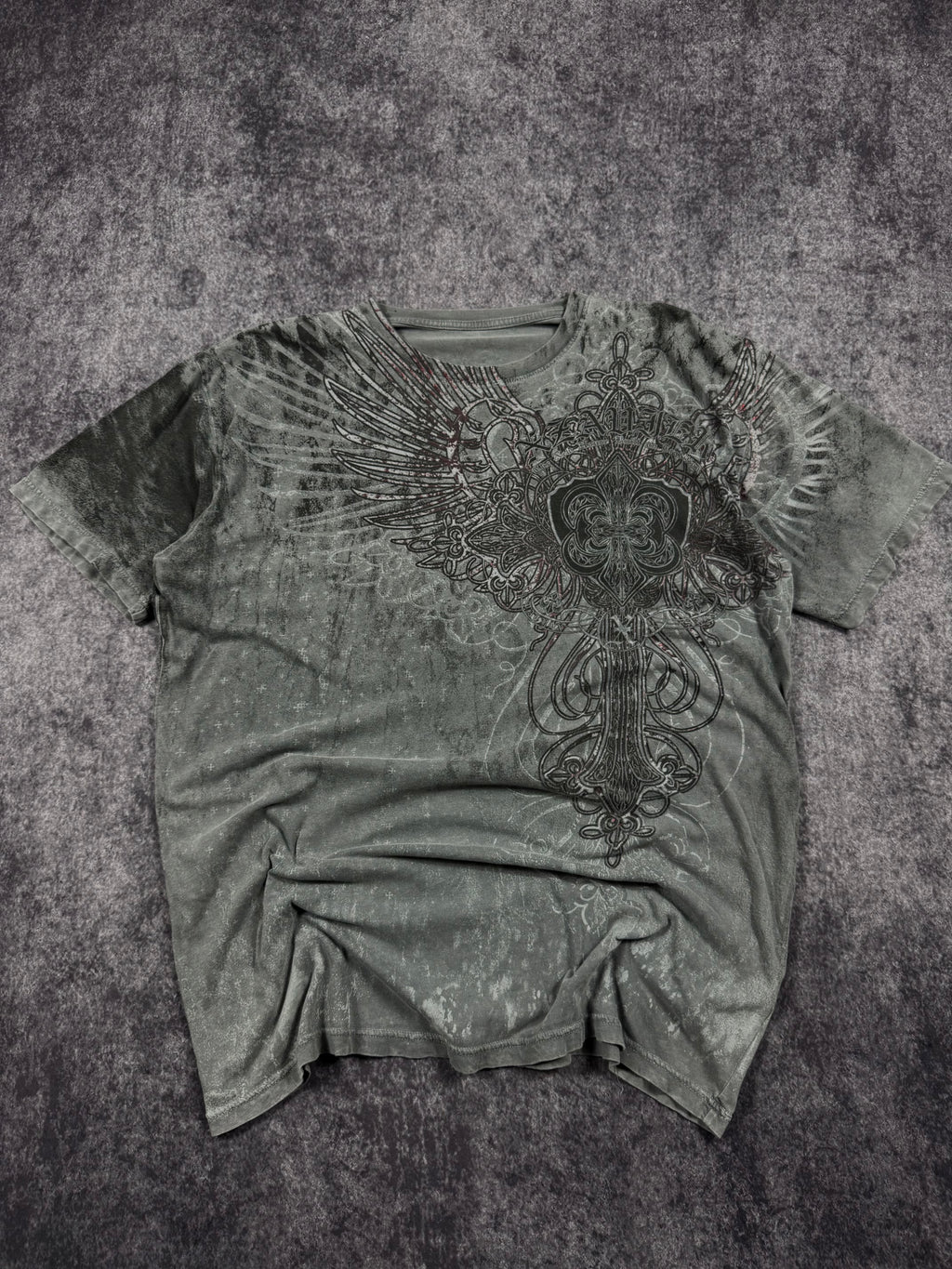 (rare) 2000s xzavier chrome shirt (XL)