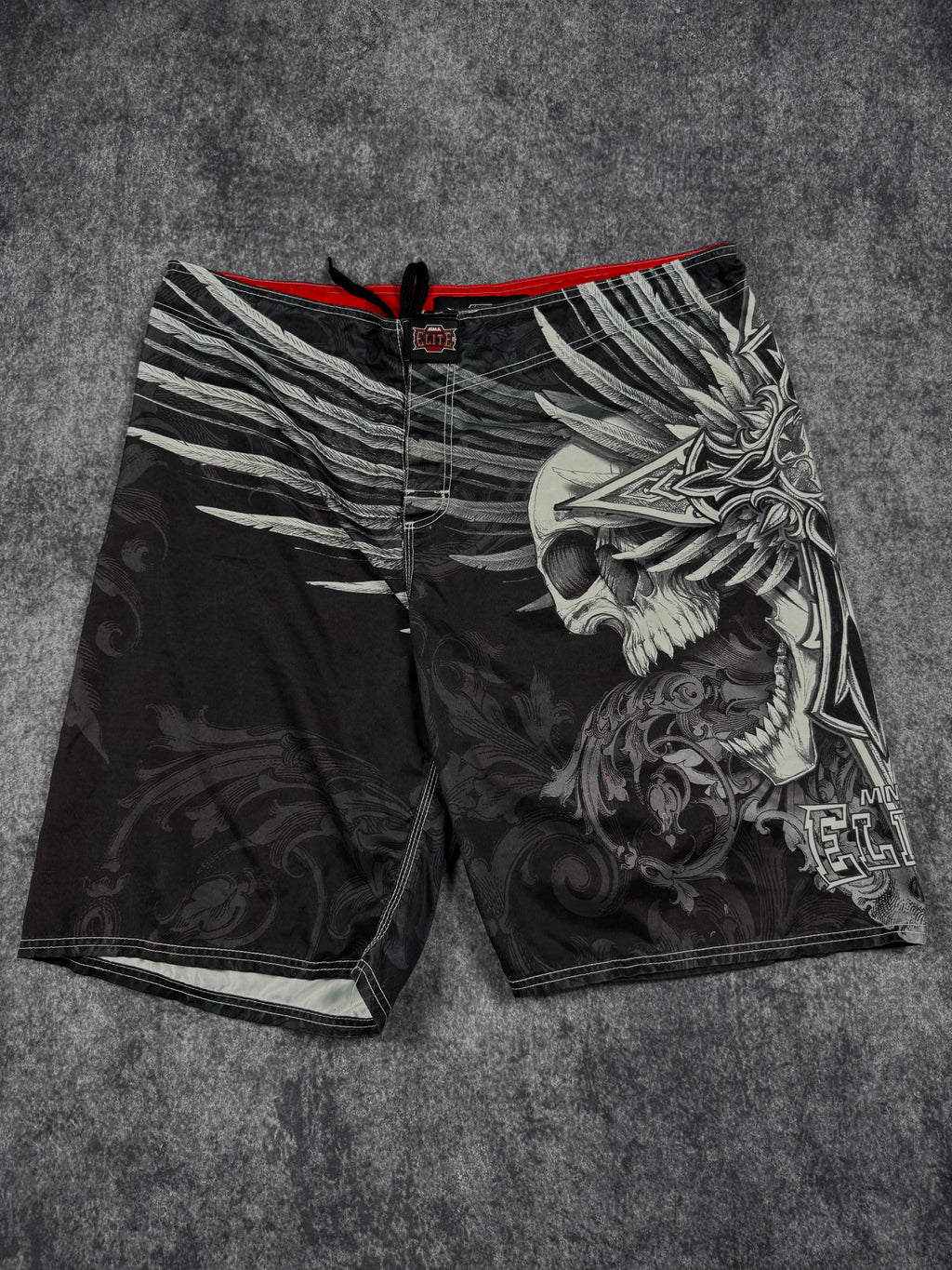 (rare) 2000s mma elite board shorts (40)