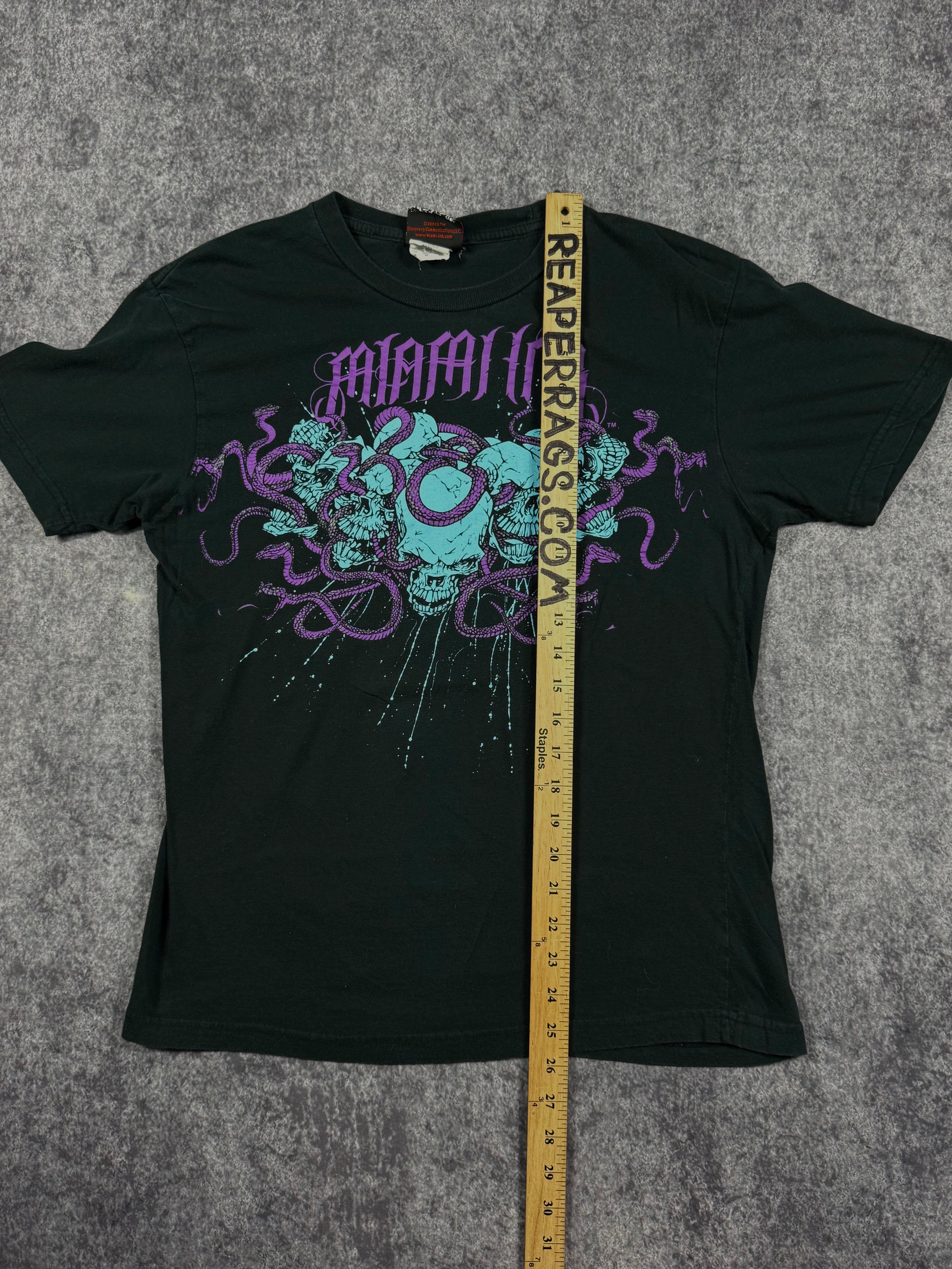 (rare) 2000s miami ink shirt (S)