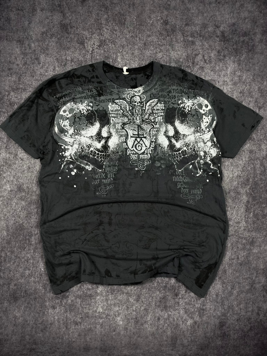 (RARE) 2000s SKULL SHIRT (XL)