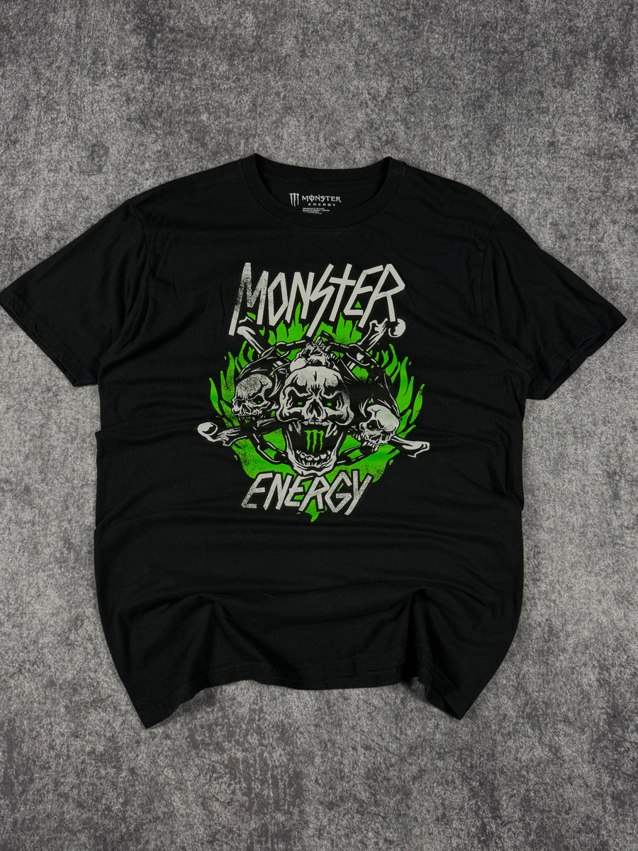 (rare) 2000s monster energy shirt (M)