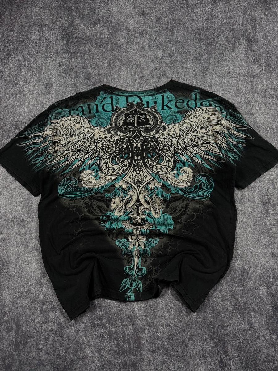 (rare) 2000s black shirt (XL)