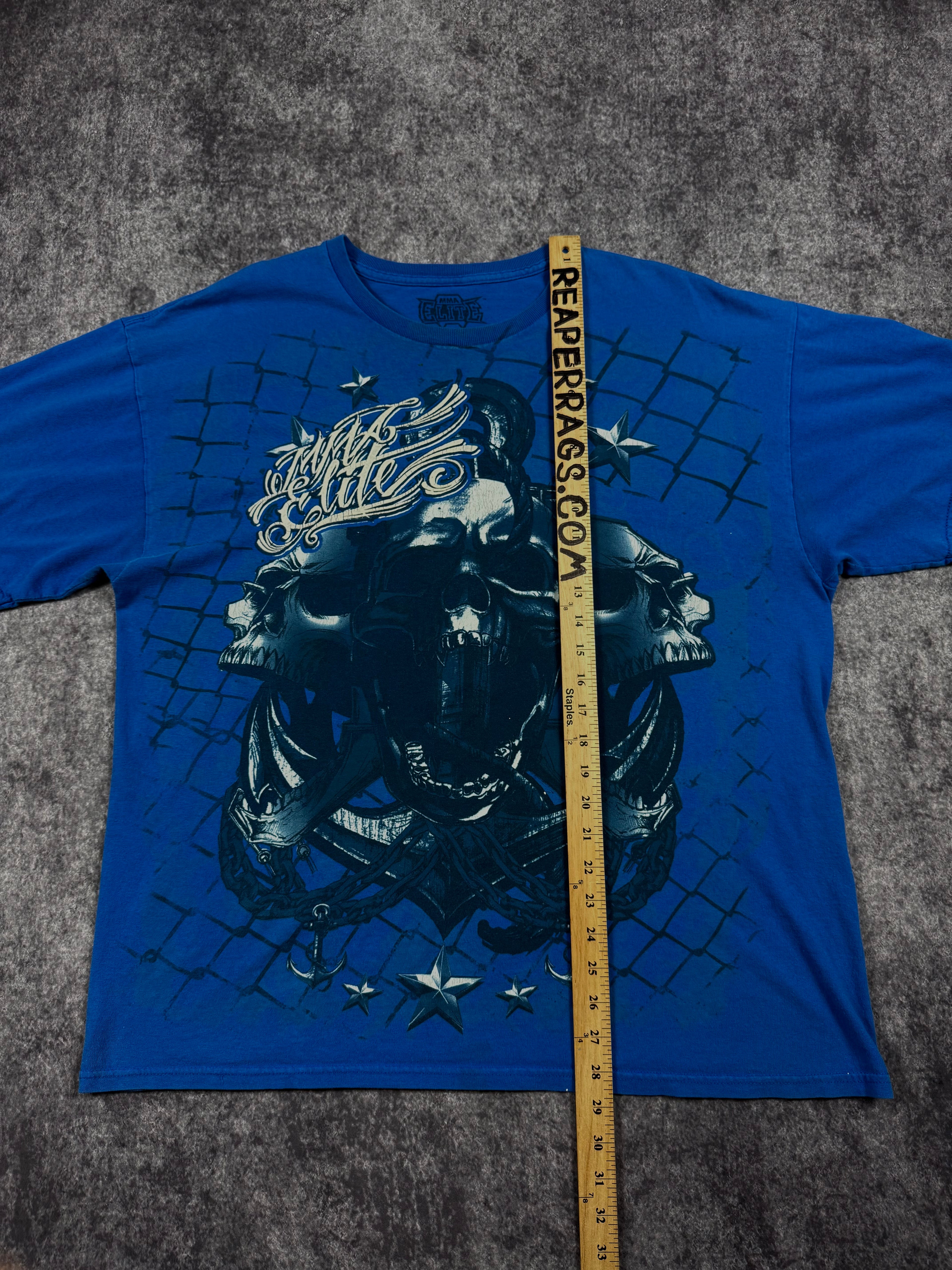 (rare) 2000s mma elite shirt (XL)