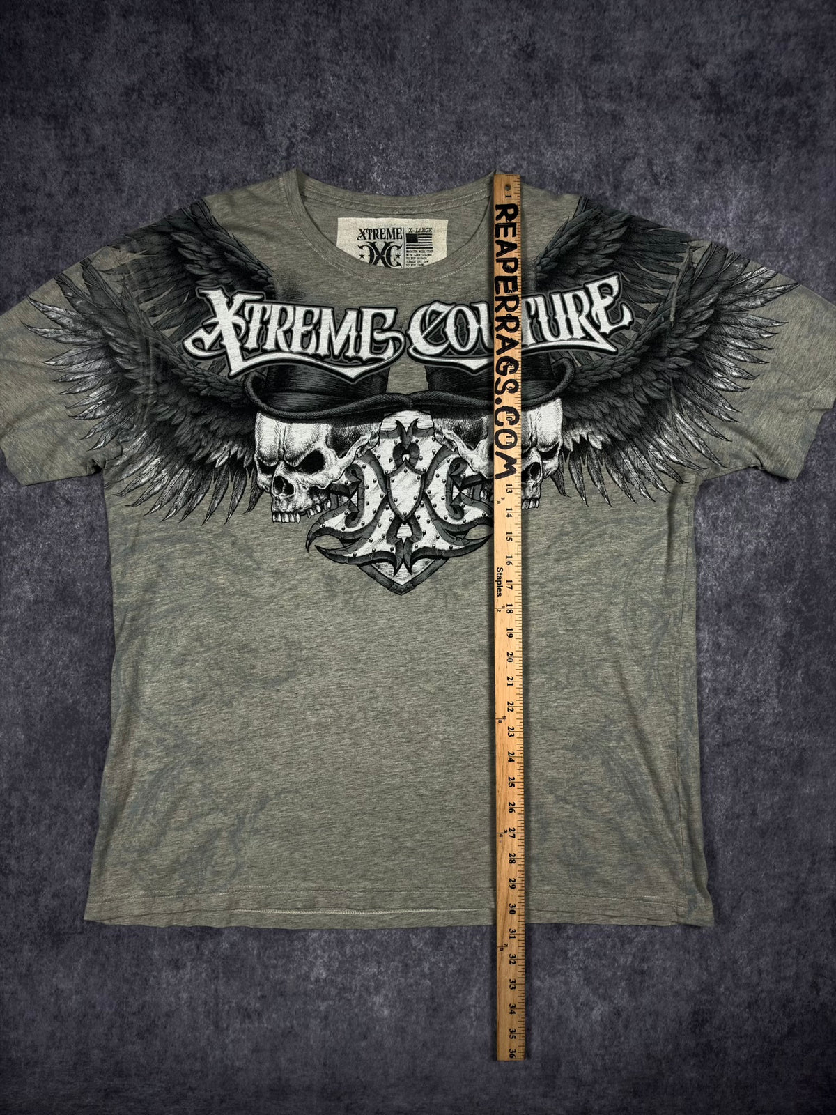 (RARE) 2000s XTREME COUTURE SHIRT (XL)