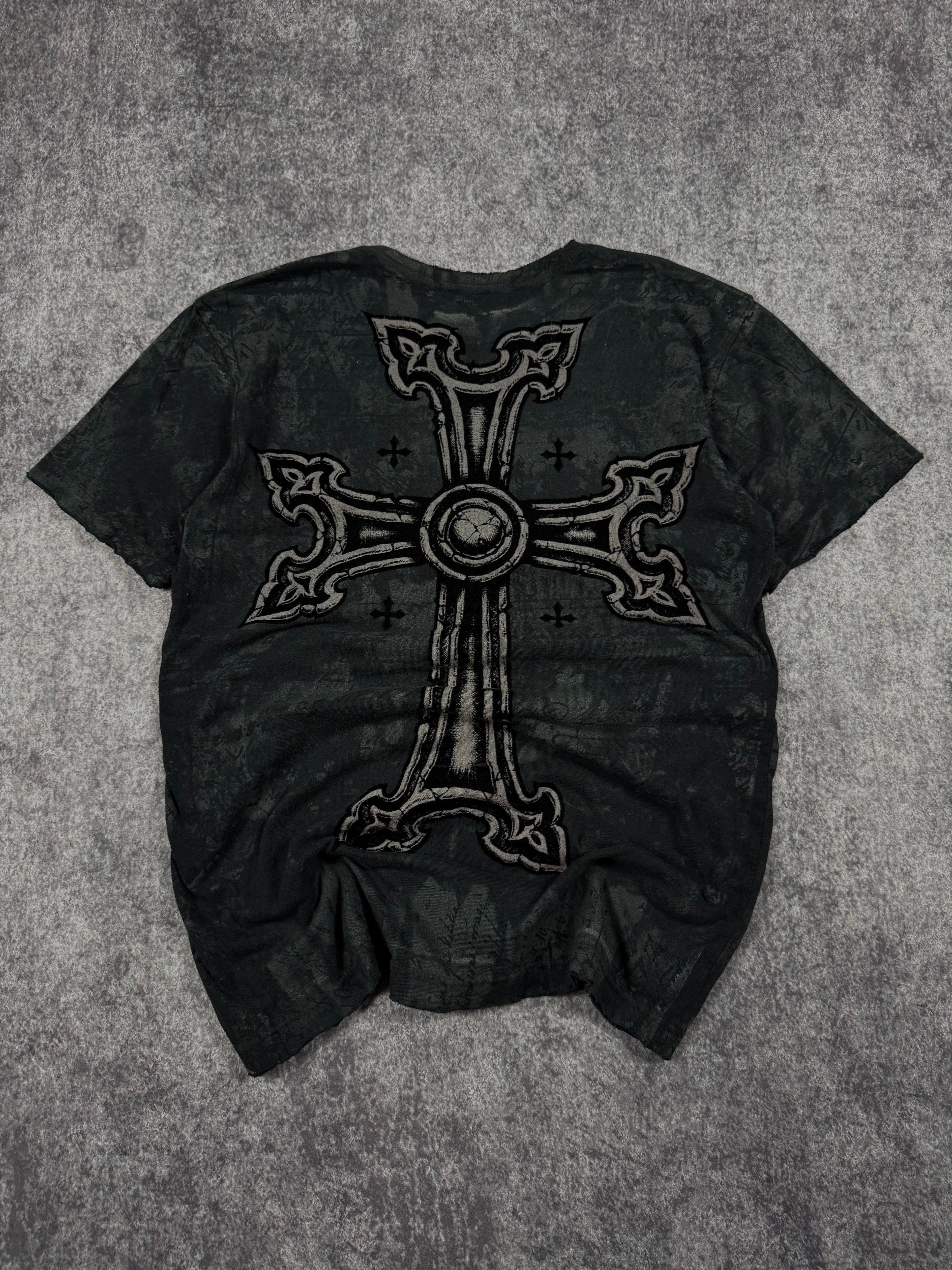 (rare) 2000s affliction shirt (S)