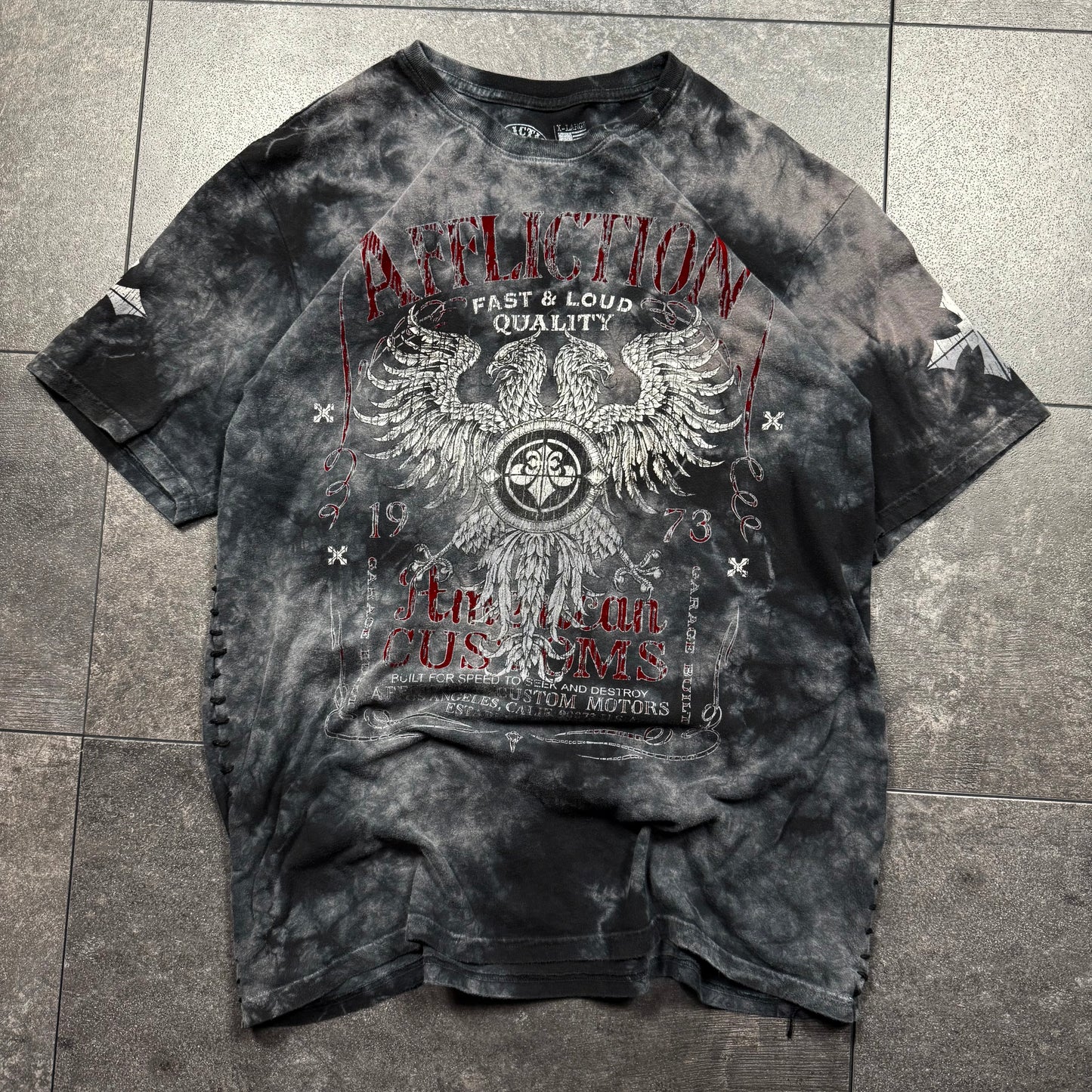 Y2K Affliction Grunge Tshirt (M)