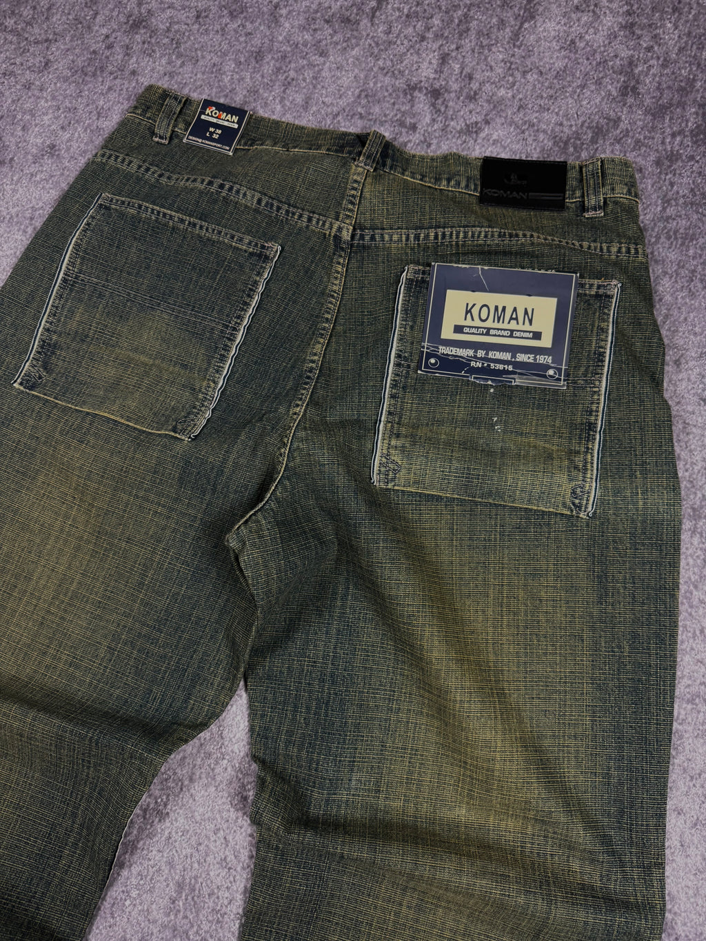 (rare) deadstock 2000s koman jeans (40x32)
