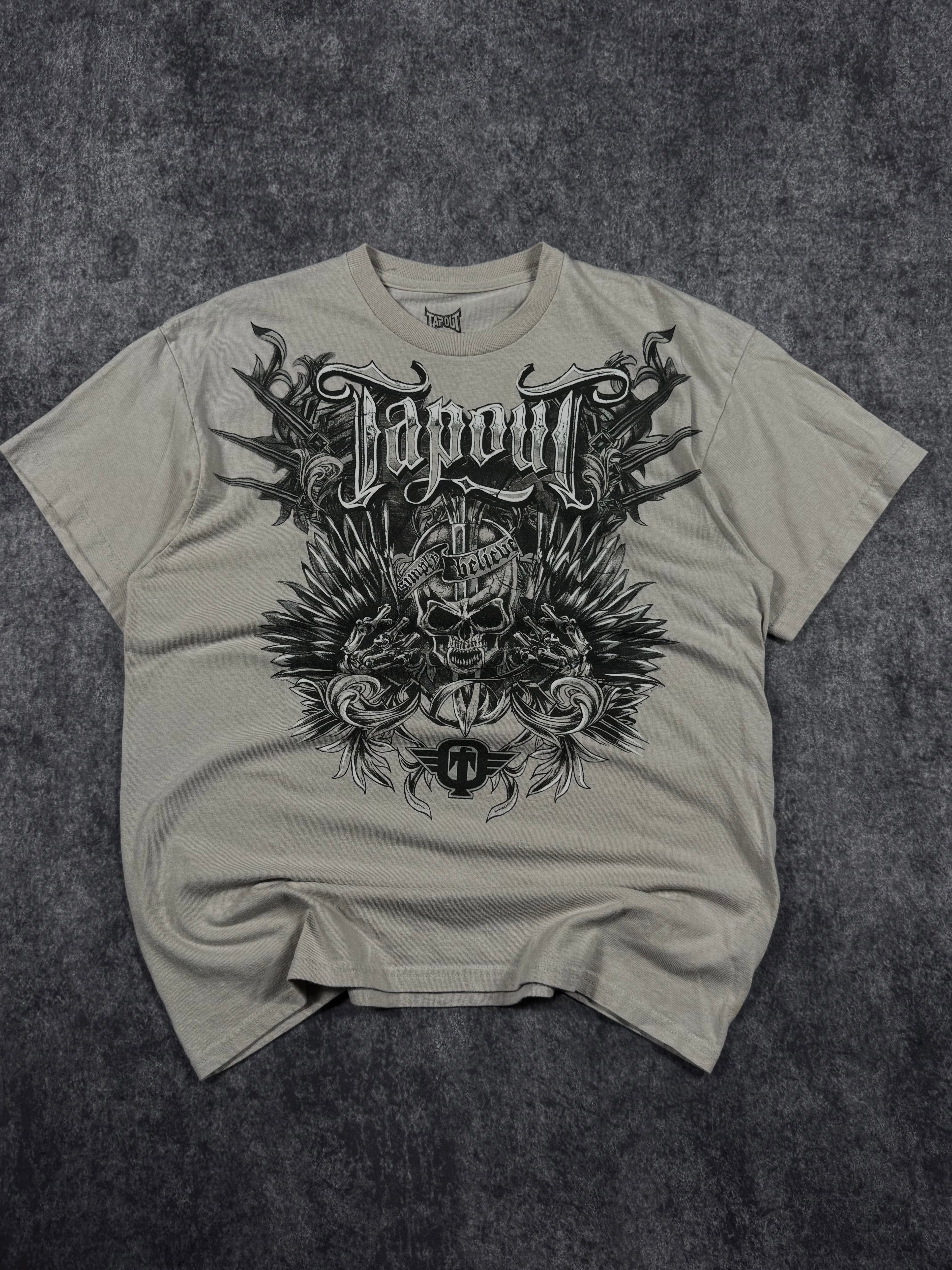 (rare) 2000s tapout shirt (L)