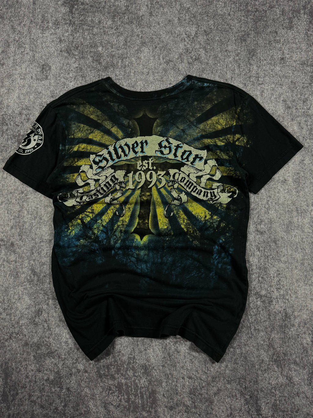 2000s silver star shirt (S)