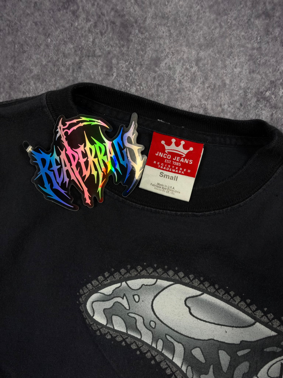 (GRAIL) 2000s CHROME JNCO SHIRT (S)