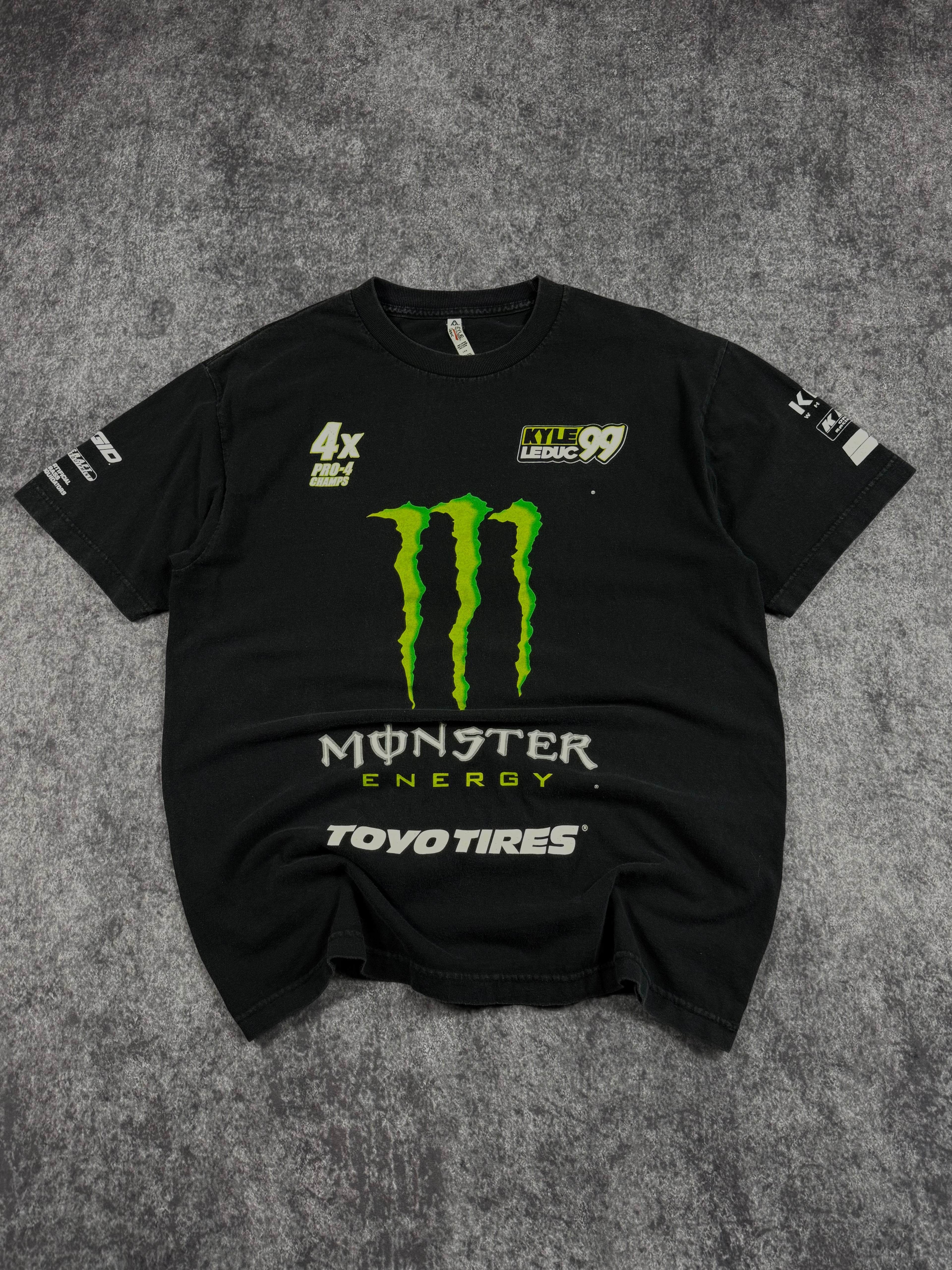 (rare) 2000s monster energy shirt (L)