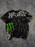 (rare) 2000s monster energy x fox racing shirt (M)