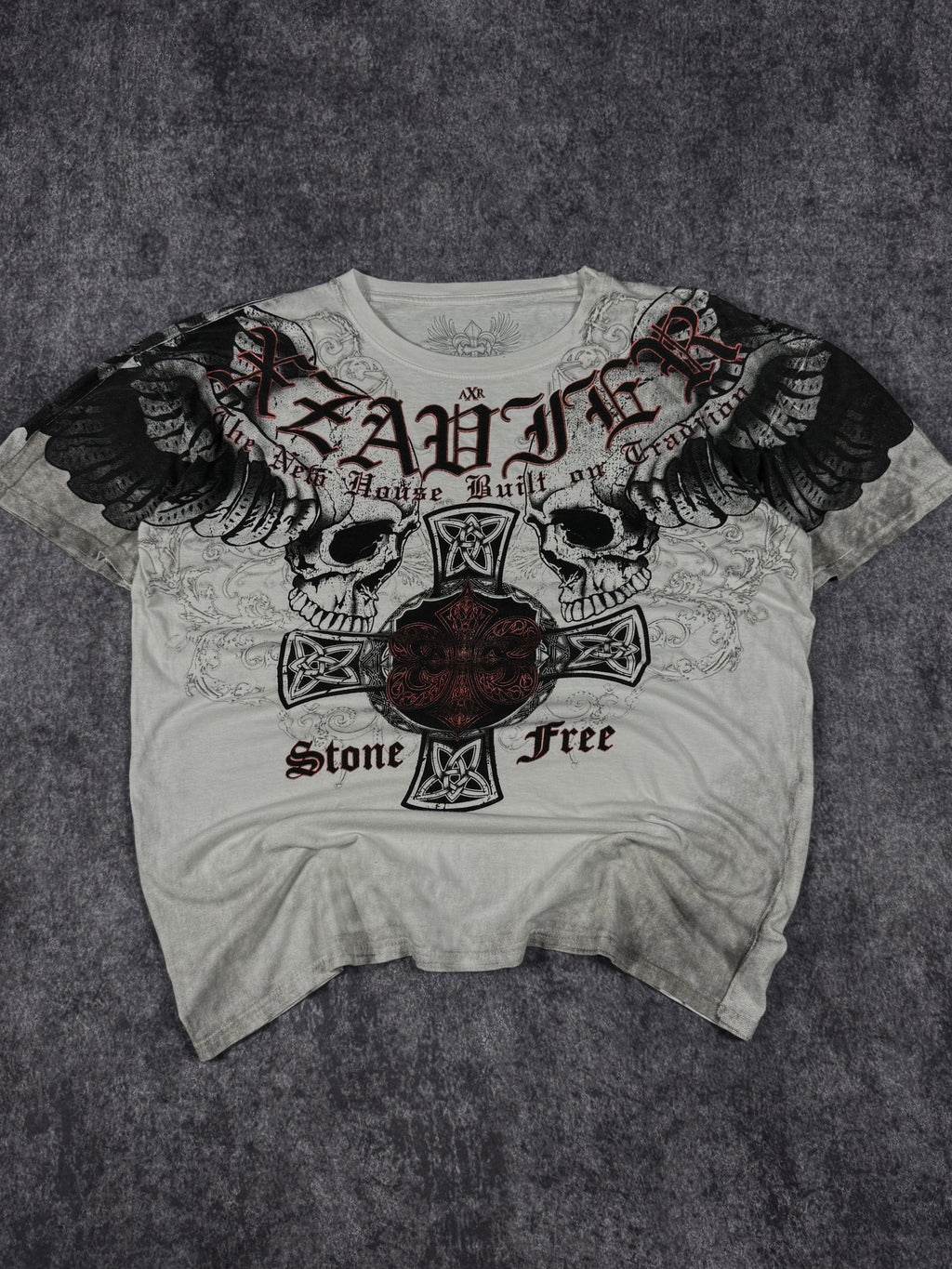 (rare) 2000s xzavier chrome shirt (L)