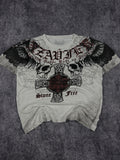 (rare) 2000s xzavier chrome shirt (L)