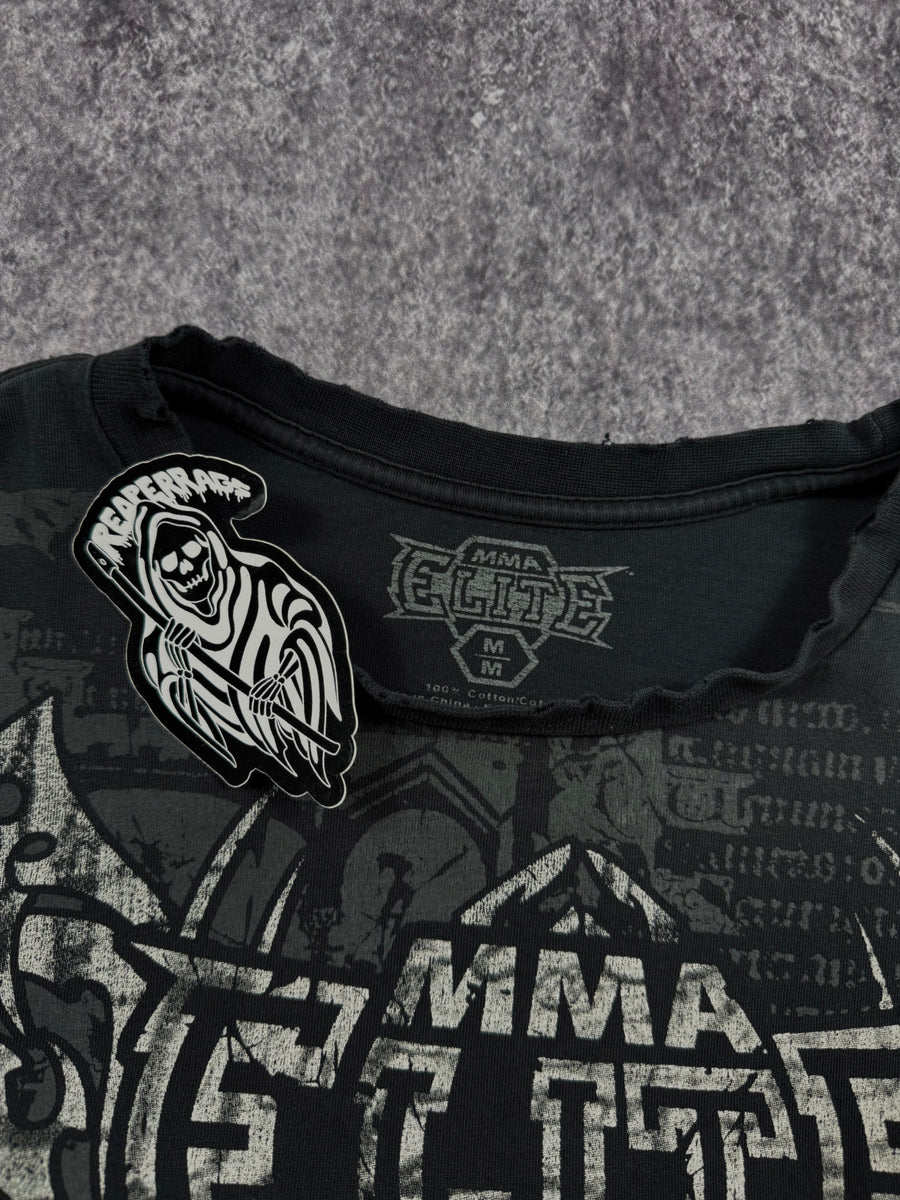 (rare) 2000s mma elite shirt (M)