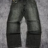 2000s southpole yellow tab jeans (36x29)
