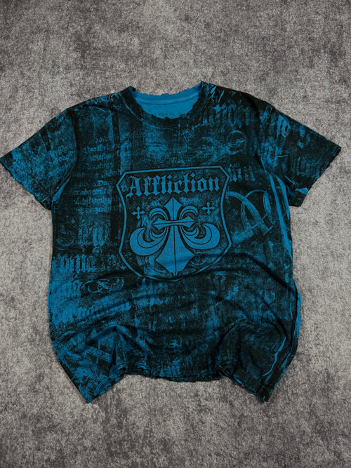 (rare) 2000s affliction shirt (L)