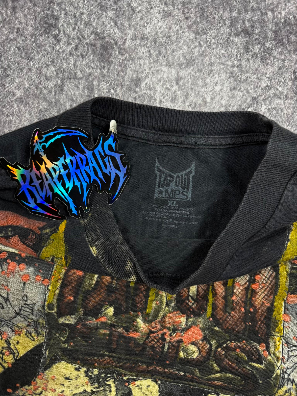 (RARE) 2000S TAPOUT SHIRT (XL)