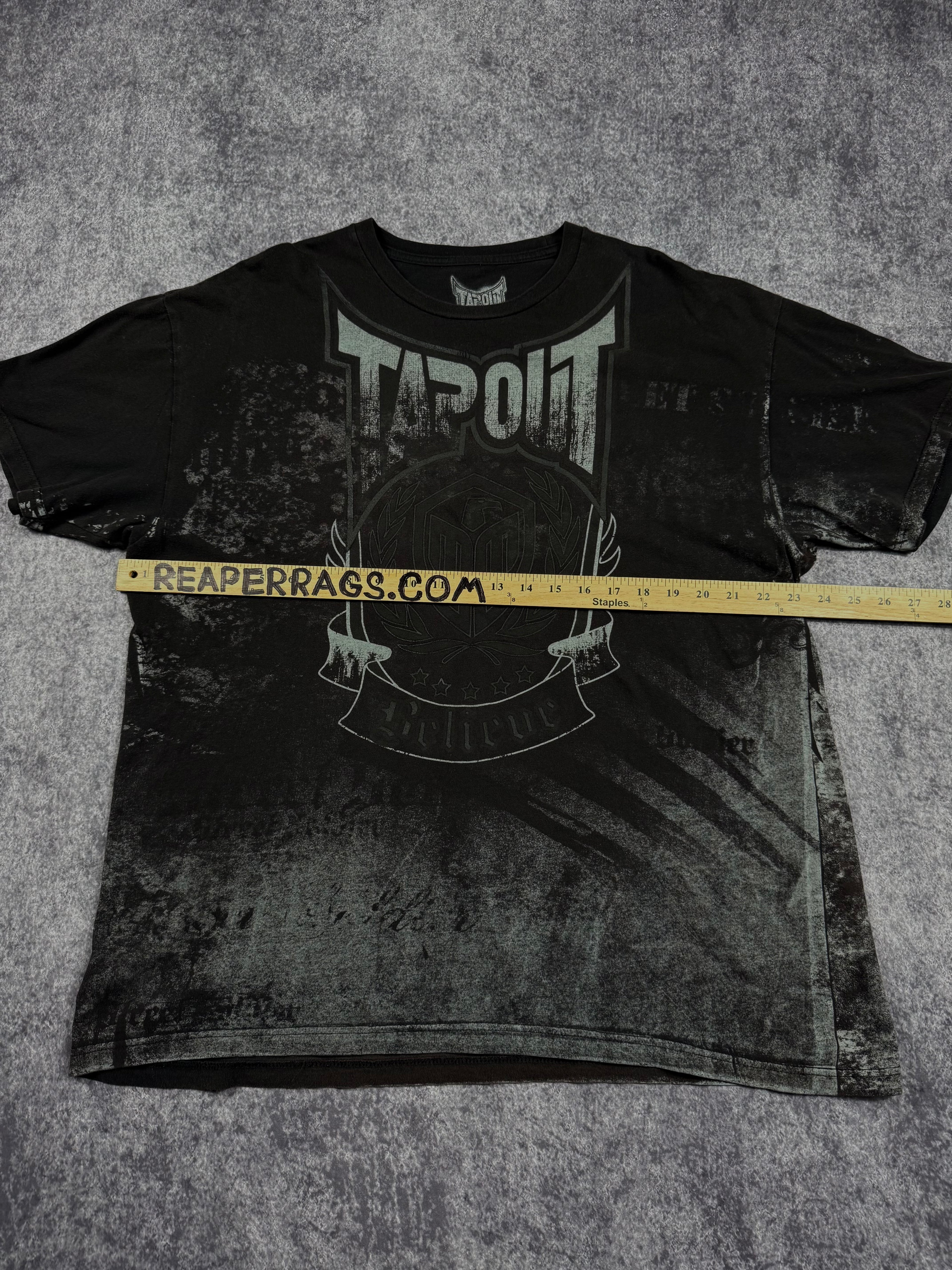 (rare) 2000s tapout signature series shirt (XL)