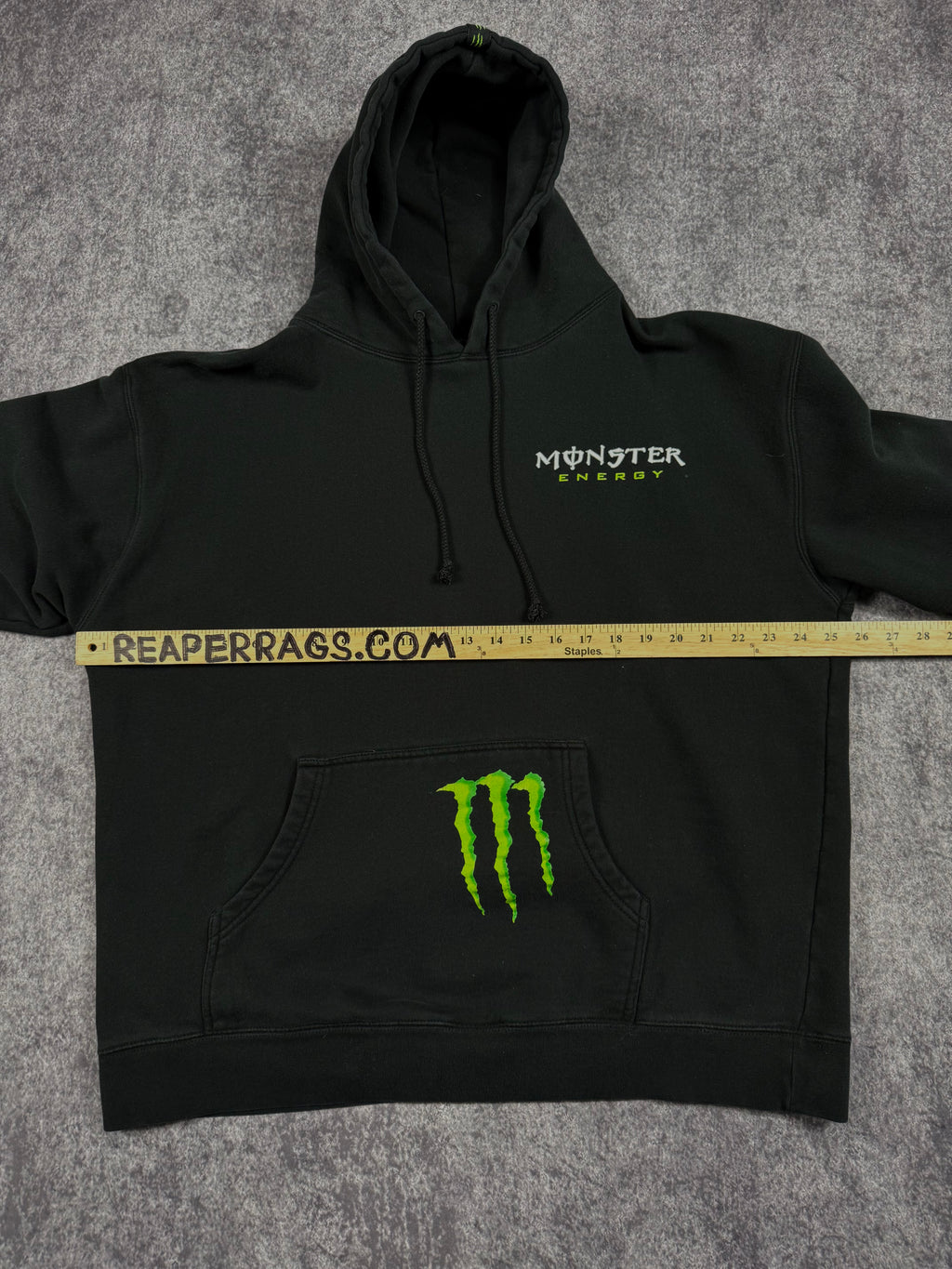 (rare) 2000s monster energy hoodie (XL)