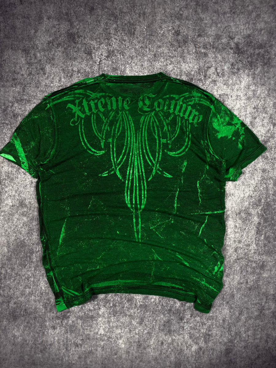 (RARE) 2000s ULTRA THIN XTREME COUTURE SHIRT (XL)