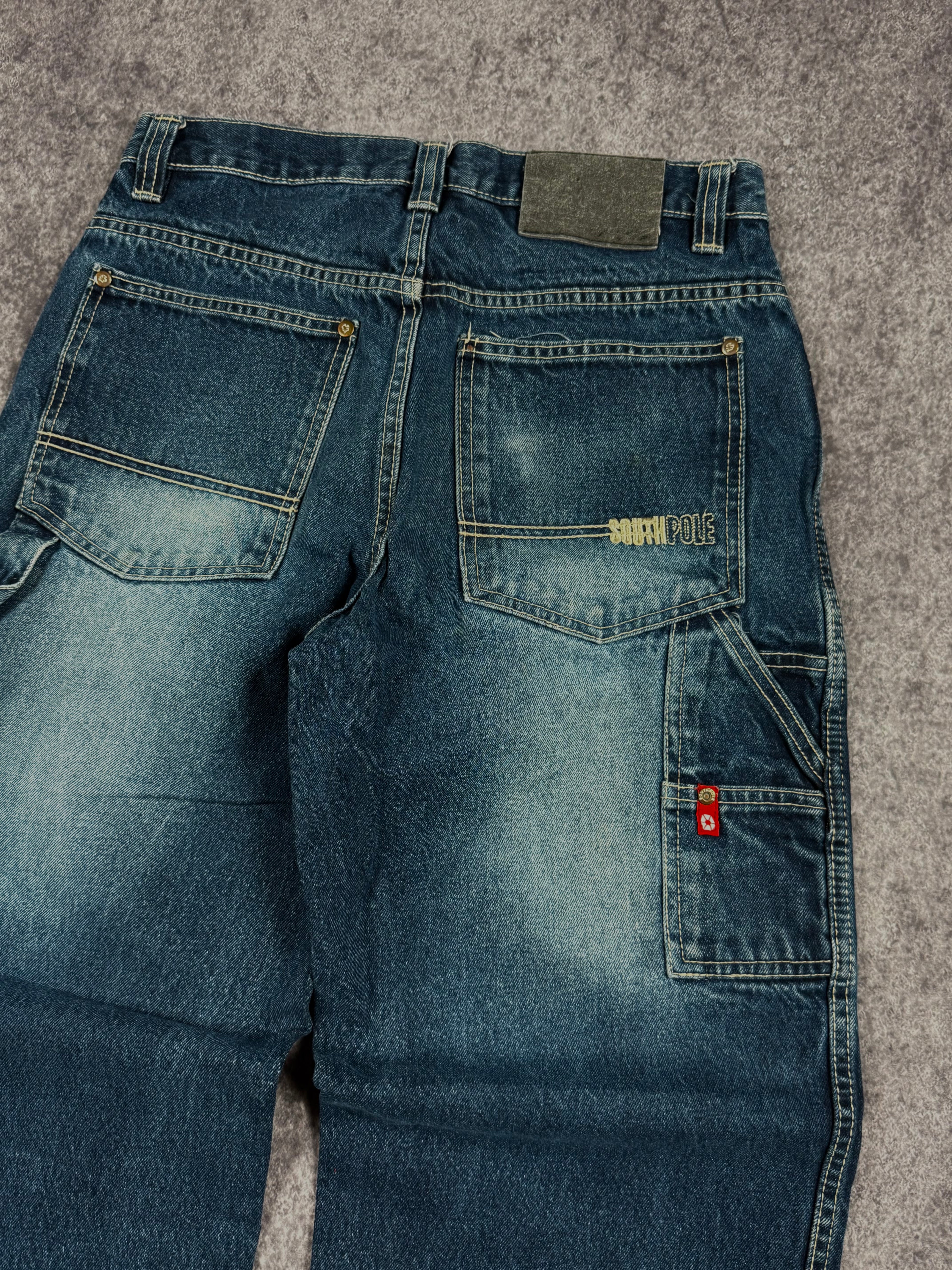 (rare) 2000s southpole red tab jeans (30x28)